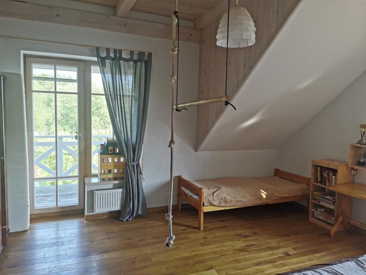 קרטינגה 9 Min From Palanga! Luxury House On The River And Sauna מראה חיצוני תמונה